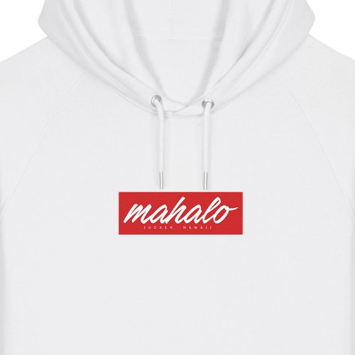 JUCKER HAWAII Hoodie - MAHALO White