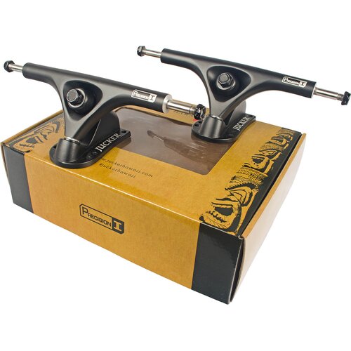 JUCKER HAWAII Longboard Trucks PRECISION ONE Matt Black - Set