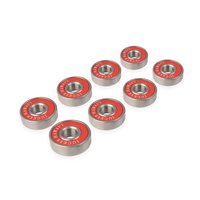 JUCKER HAWAII Longboard Skateboard Bearings ABEC 7 Red